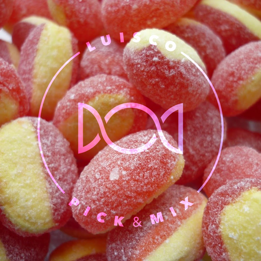 Rhubarb And Custard Hard Boiled Sweets Wedding Pick And Mix - UK