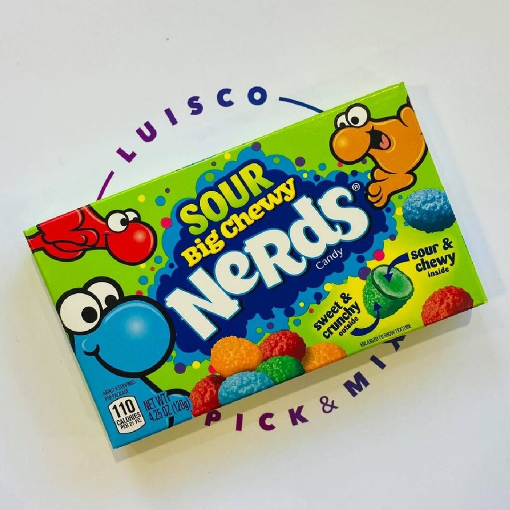 Sour Big Chewy Nerds Luisco Chocolate