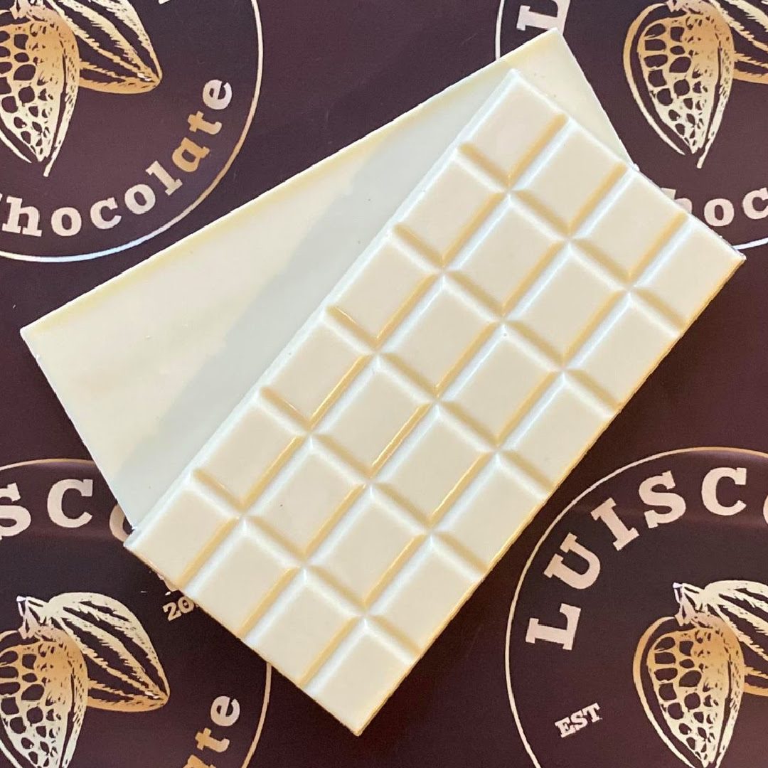 White Chocolate 100g Bar Luisco Chocolate