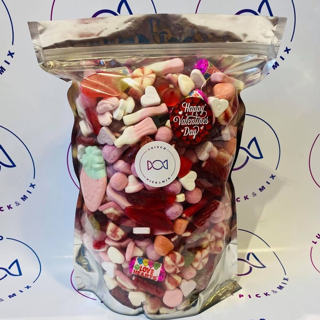 Custom 1KG Sweet Bag Luisco Chocolate